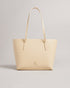 <P>Flower Eyelet Small Shopper</P>